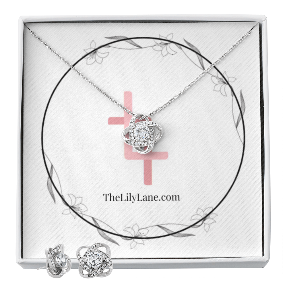 A Love Knot for a Loved One Earring Bundle